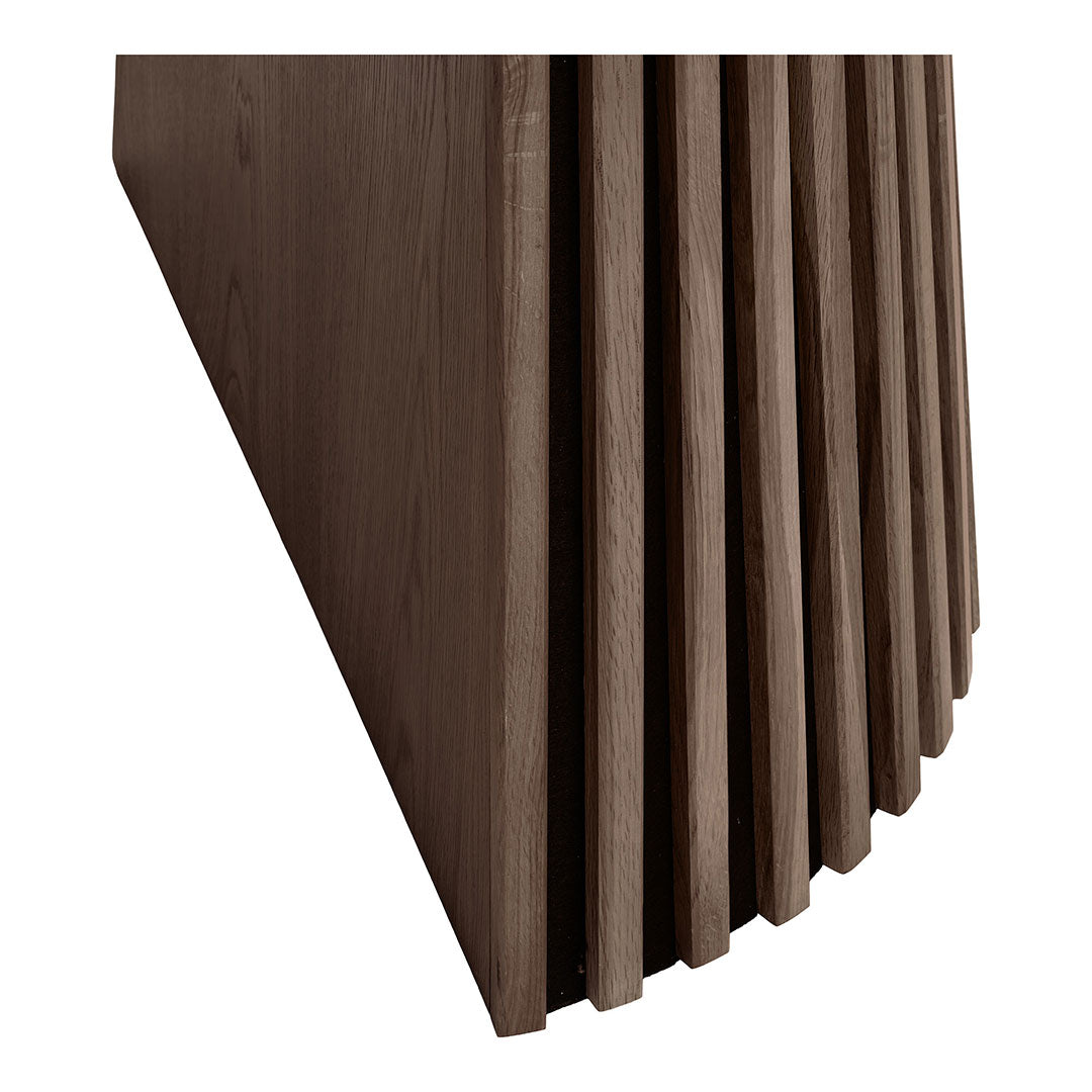 Oslo spisebord 120-200 cm med 2 tillægsplader i røget eg/eg finer