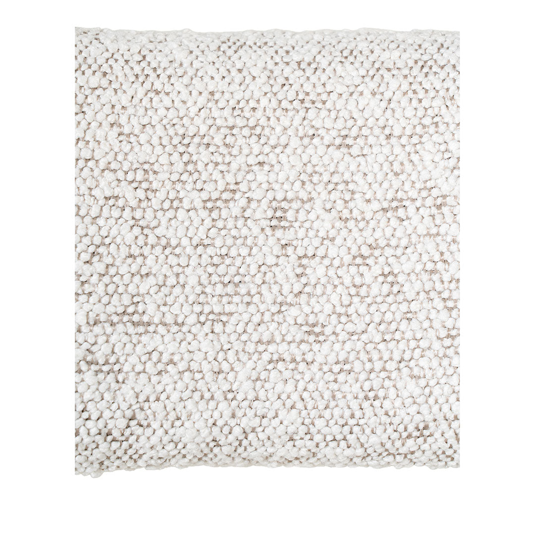 Rom spisebordssæt 100 x 210 cm og 6 stole i hvid/brun