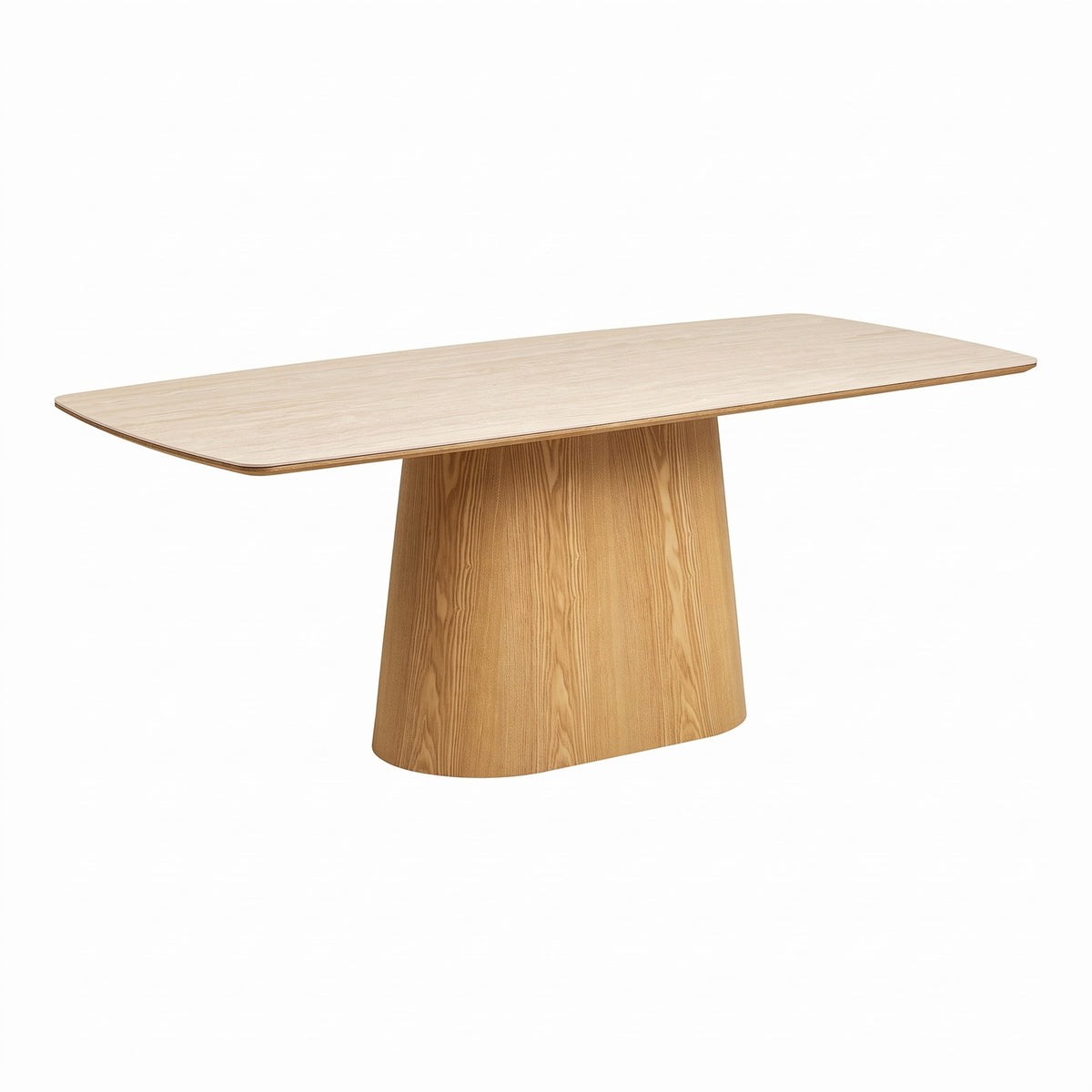 Dijon spisebord 90 x 200 x 76 cm, keramik og askefiner