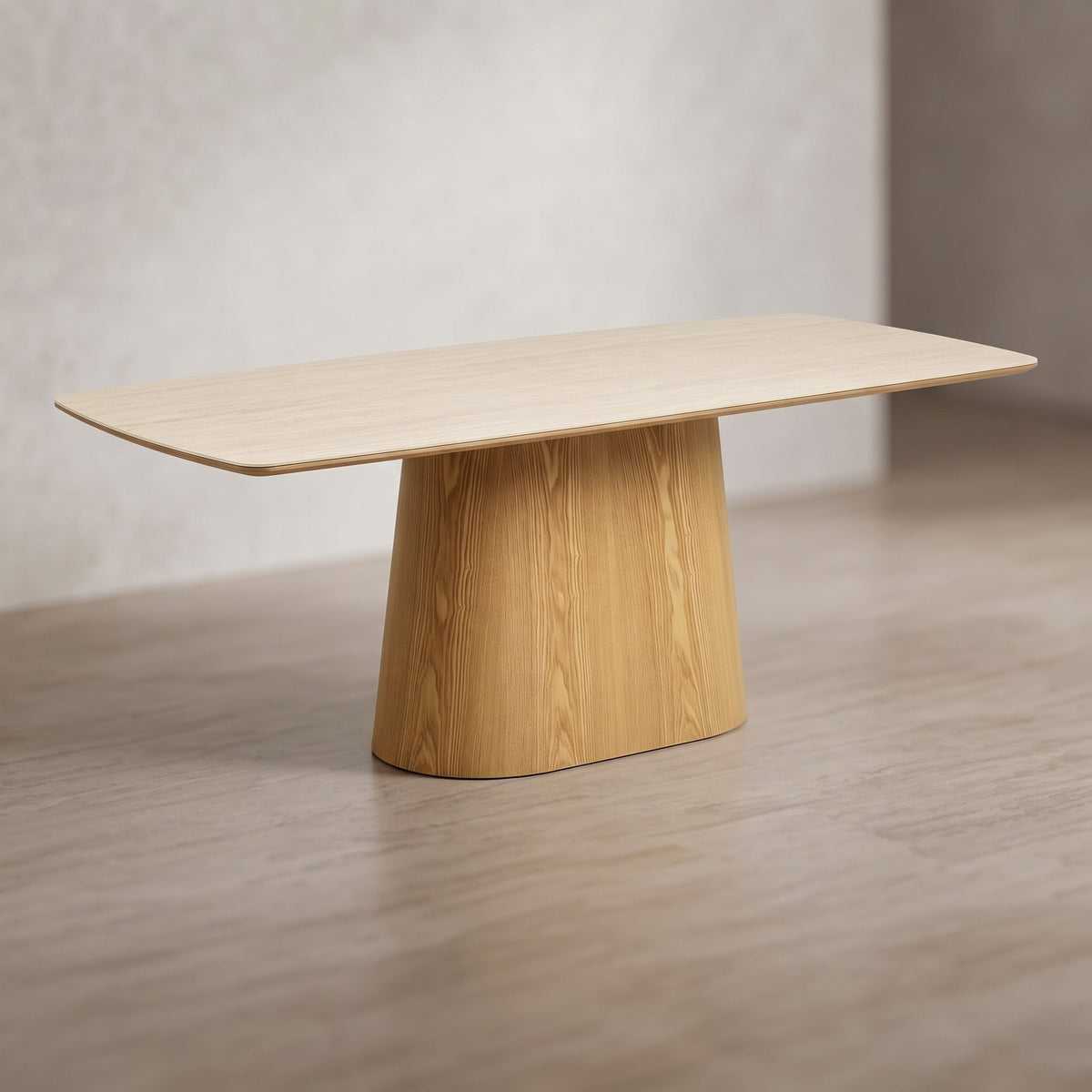 Dijon spisebord 90 x 200 x 76 cm, keramik og askefiner