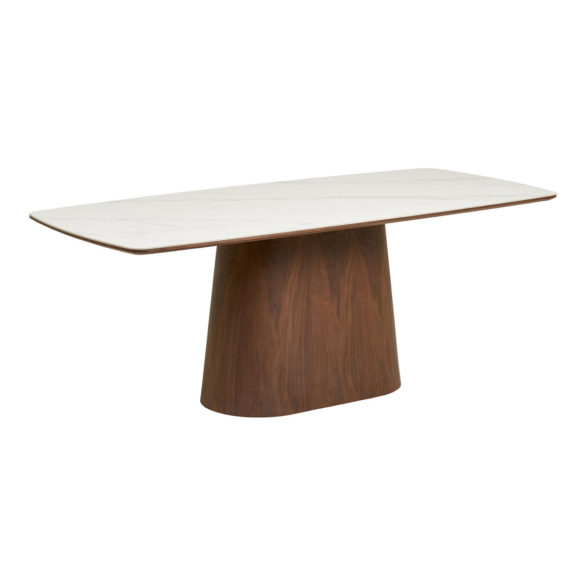 Dijon spisebord 90 x 200 x 76 cm, keramik og askefiner