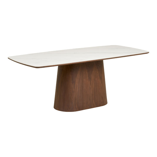 Dijon spisebord 90 x 200 x 76 cm, keramik og askefiner