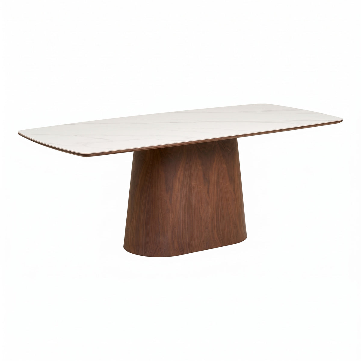 Dijon spisebord 90 x 200 x 76 cm, keramik og askefiner