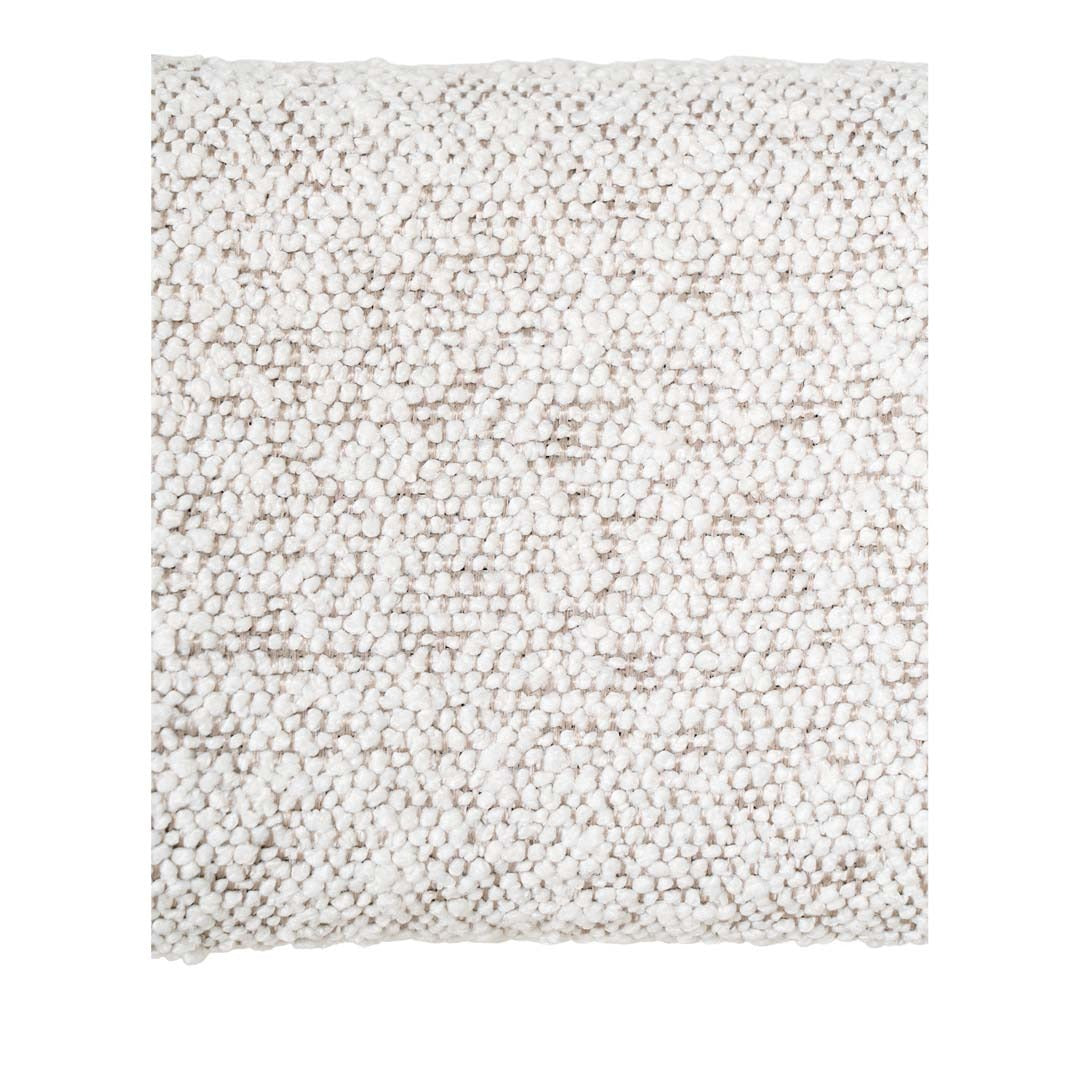 Montpellier spisebordsstole 2-pak med bouclébetræk og stålstel, 49 x 57 x 73 cm