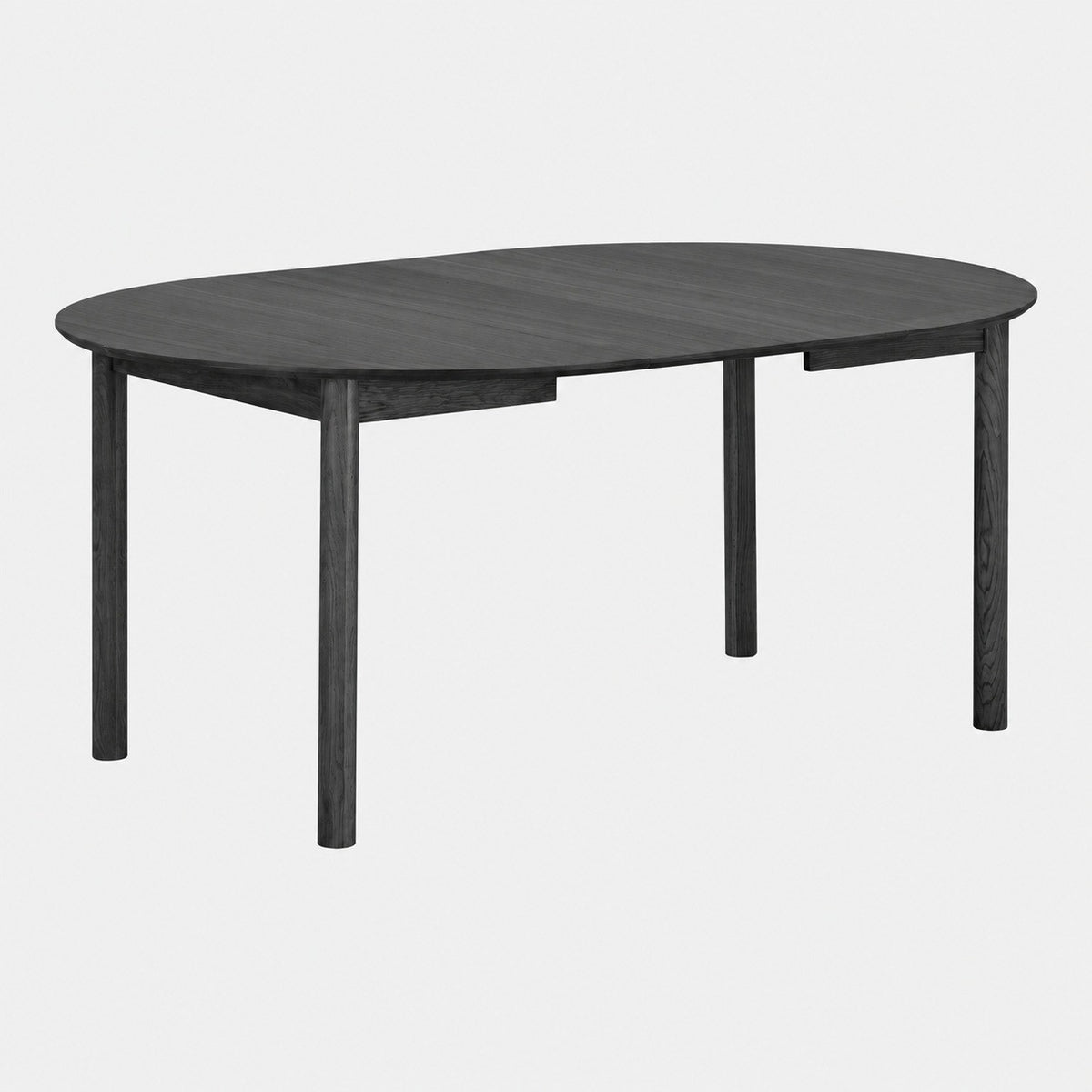 Annecy spisebord Ø120 cm med 2 tillægsplader, op til 220 cm, egefiner