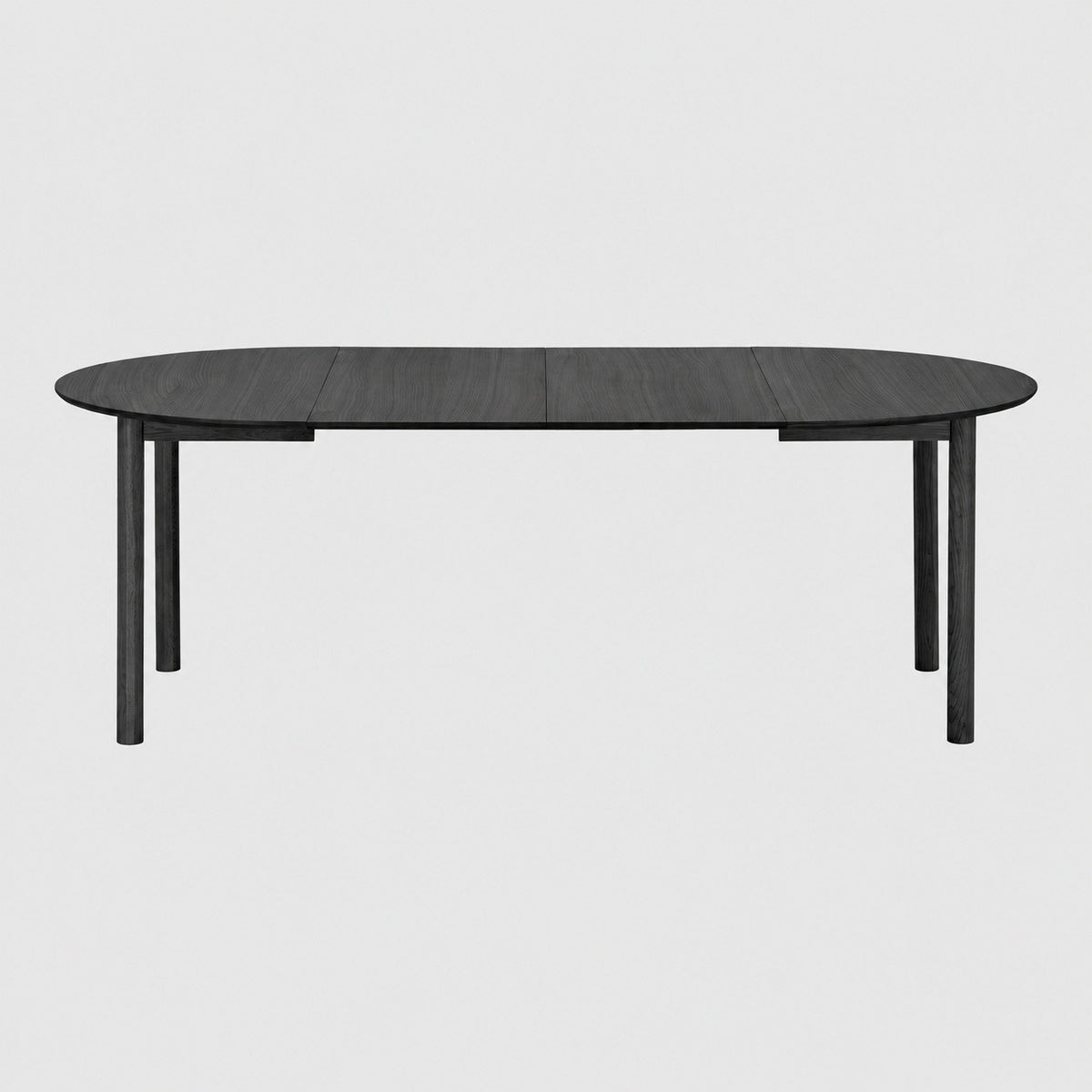 Annecy spisebord Ø120 cm med 2 tillægsplader, op til 220 cm, egefiner