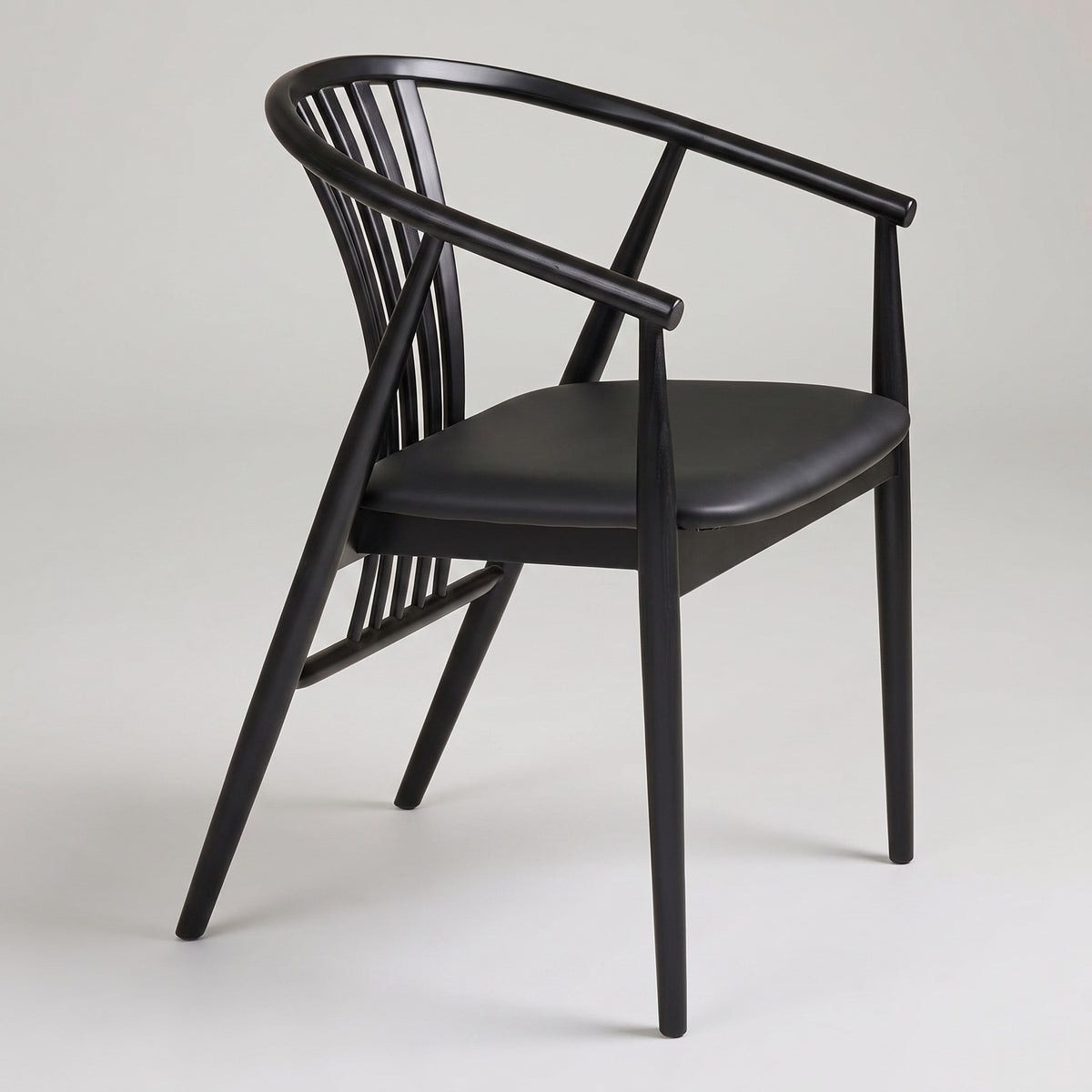 Spisebordsstol Copenhagen med armlæn, eg / sandgrå, 54 x 57 x 78 cm