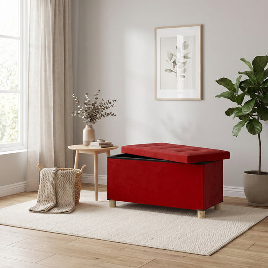 Geneve puf 76 x 40 cm med opbevaring