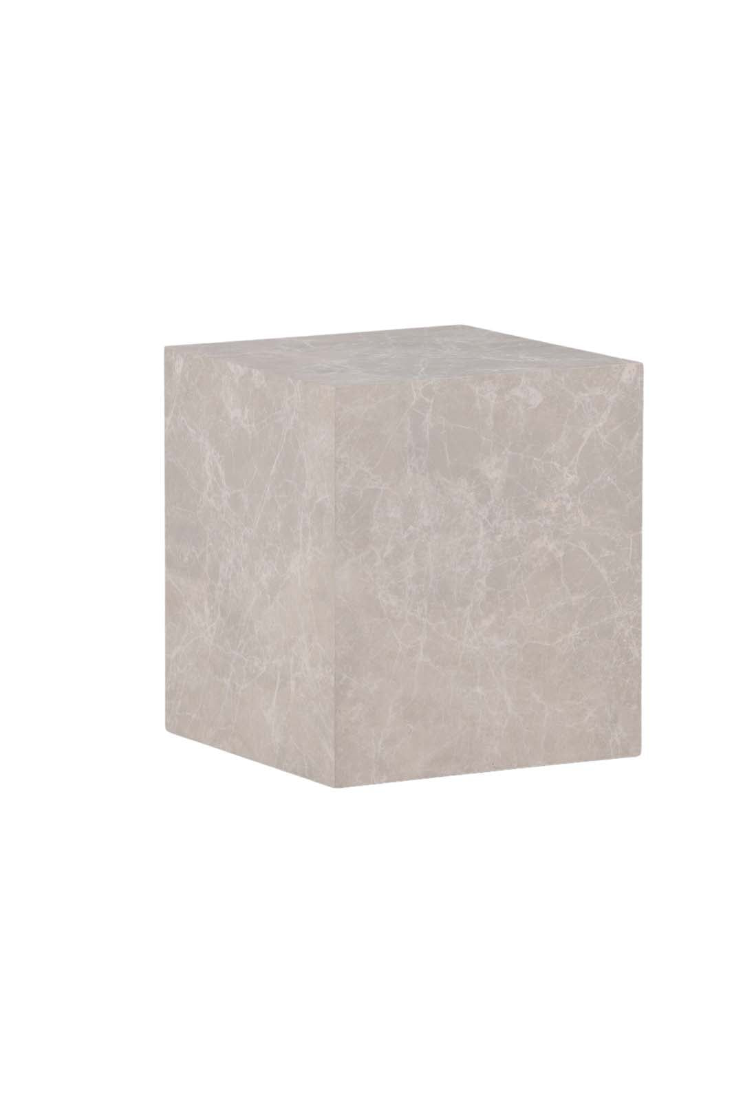 Siena sofabord 40 x 45 cm i beige