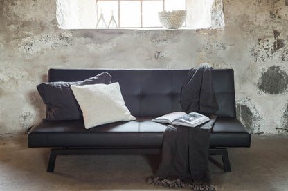 Firenze sovesofa 180 x 76 cm i sort