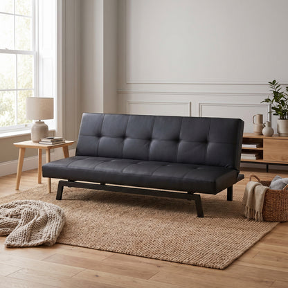 Firenze sovesofa 180 x 76 cm i sort