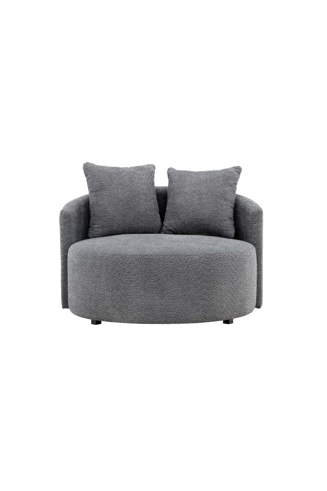 Bodrum 2-personers sofa 120 x 72 cm i grå