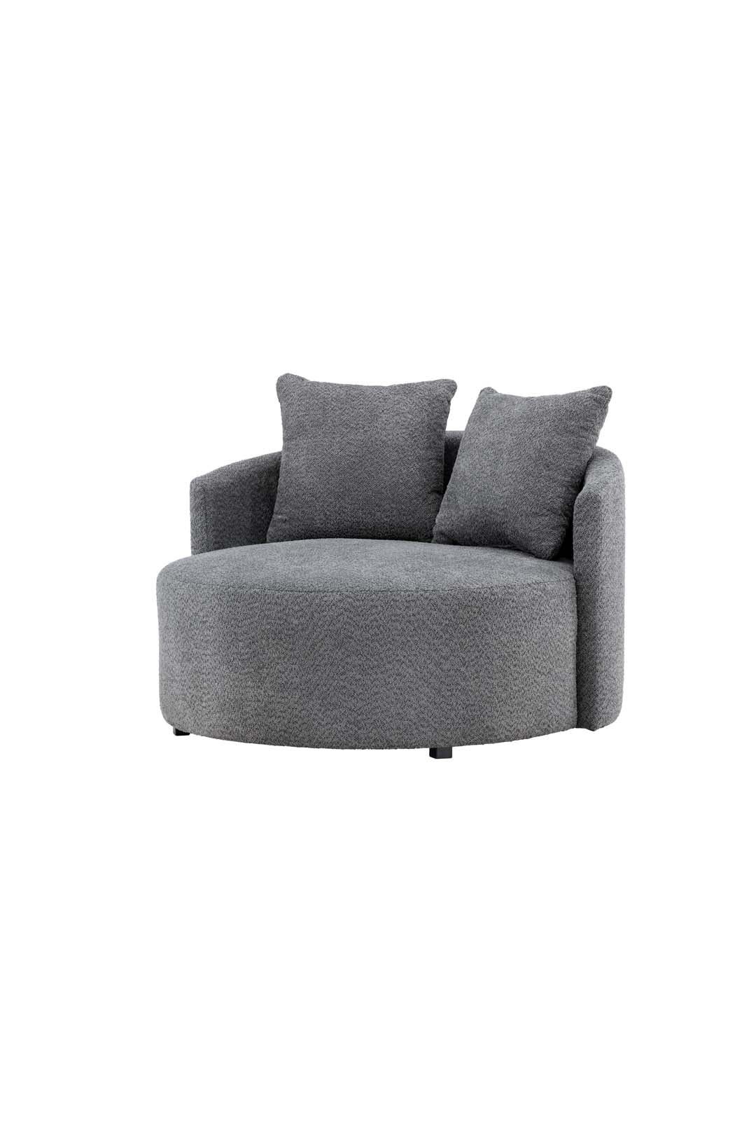 Bodrum 2-personers sofa 120 x 72 cm i grå