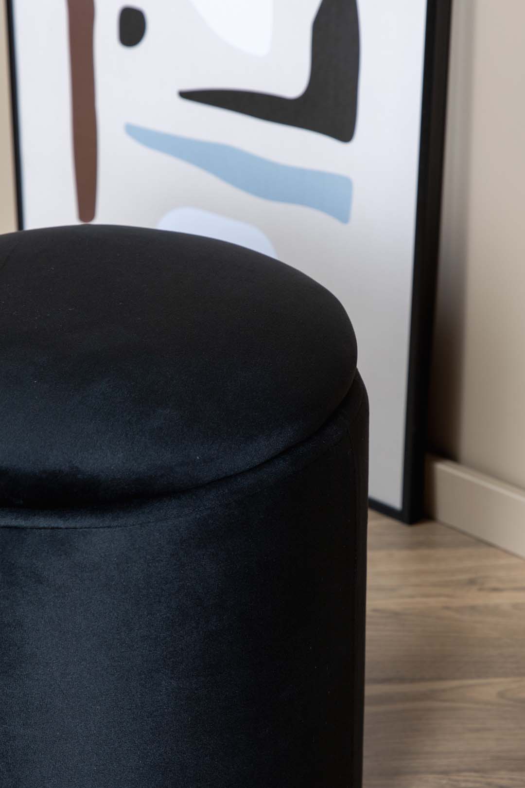 Helsinki puf Ø32 cm med opbevaring