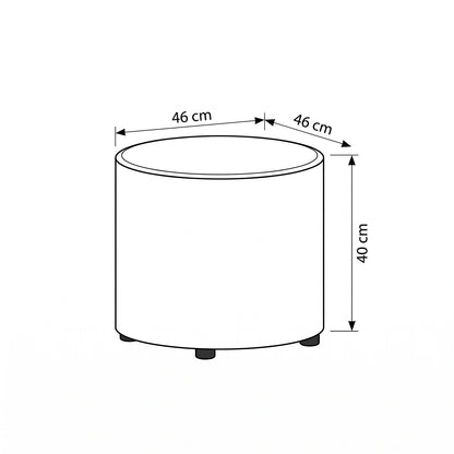 Malmo puf Ø46 cm