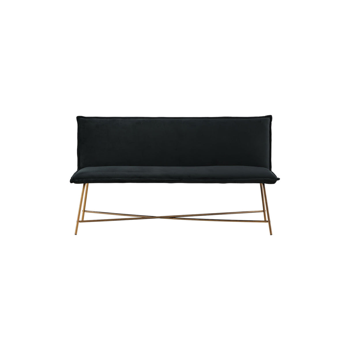 Sevilla 3-personers sofa 160 x 66 cm i sort
