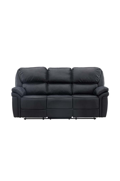 Nantes 3-personers sofa 228 x 103 cm i sort