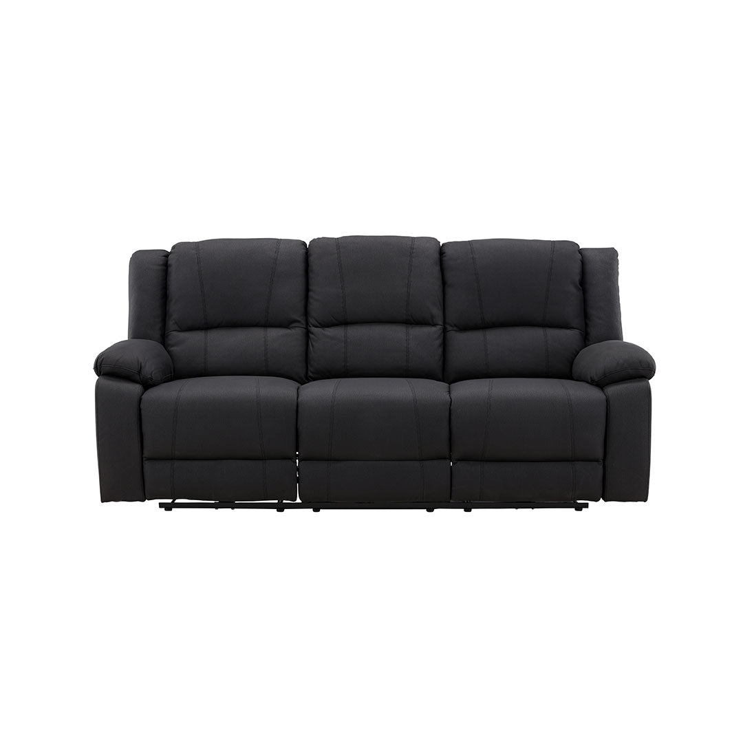 Glasgow 3-personers sofa 218 x 100 cm i sort