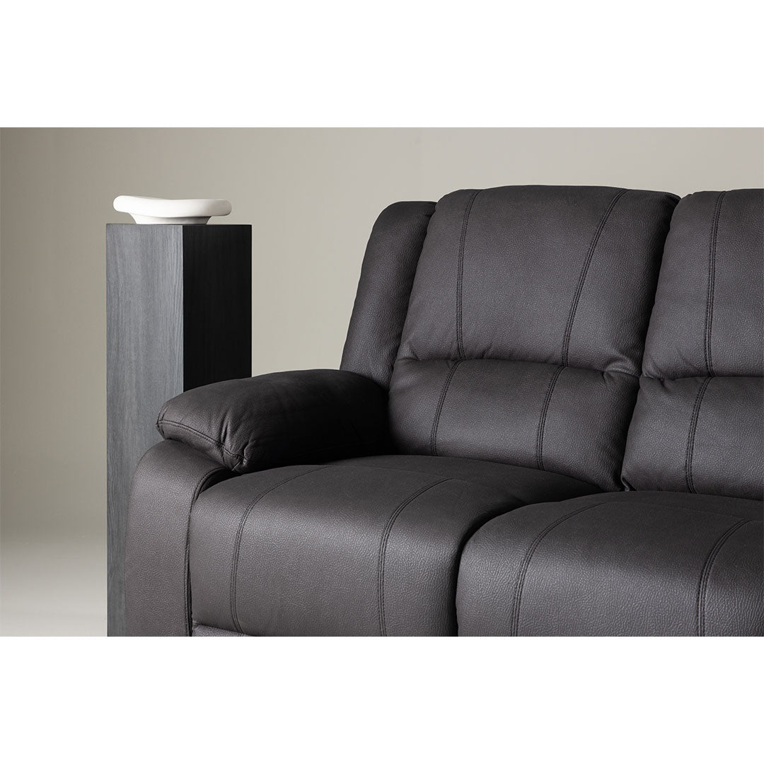 Glasgow 3-personers sofa 218 x 100 cm i sort