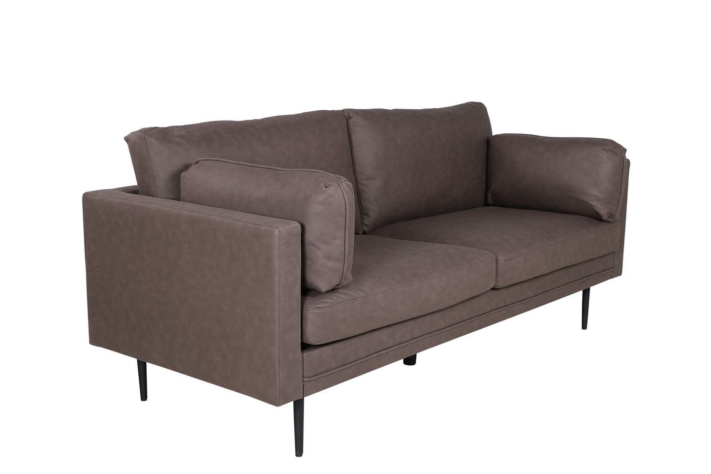 Dublin 3-personers sofa 201 x 90 cm i brun