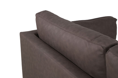 Dublin 3-personers sofa 201 x 90 cm i brun
