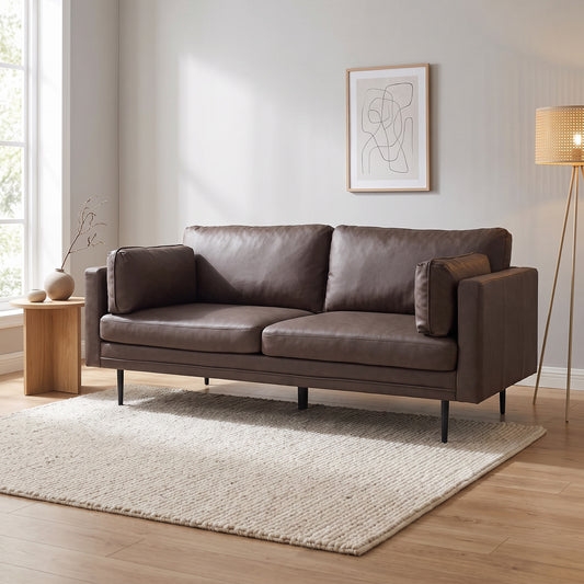 Dublin 3-personers sofa 201 x 90 cm i brun