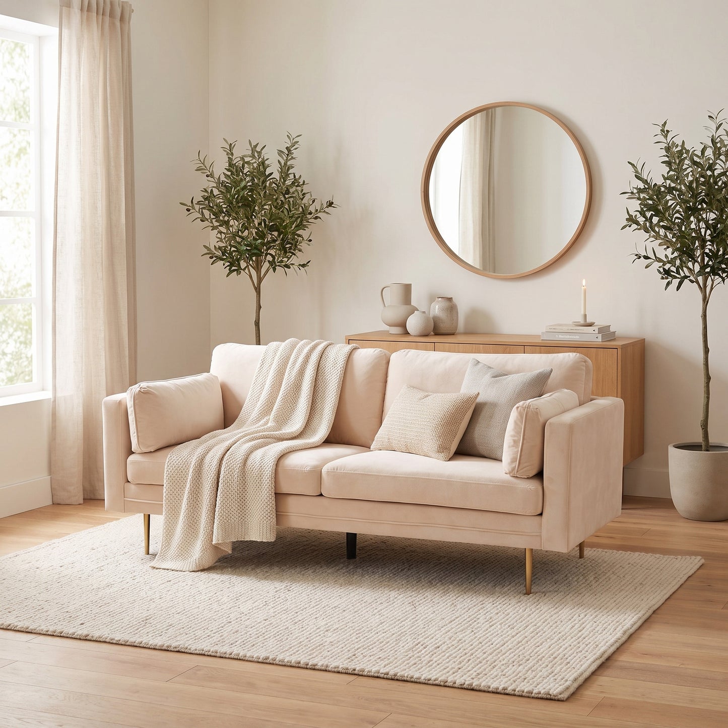 Dublin 3-personers sofa 203 x 84 cm