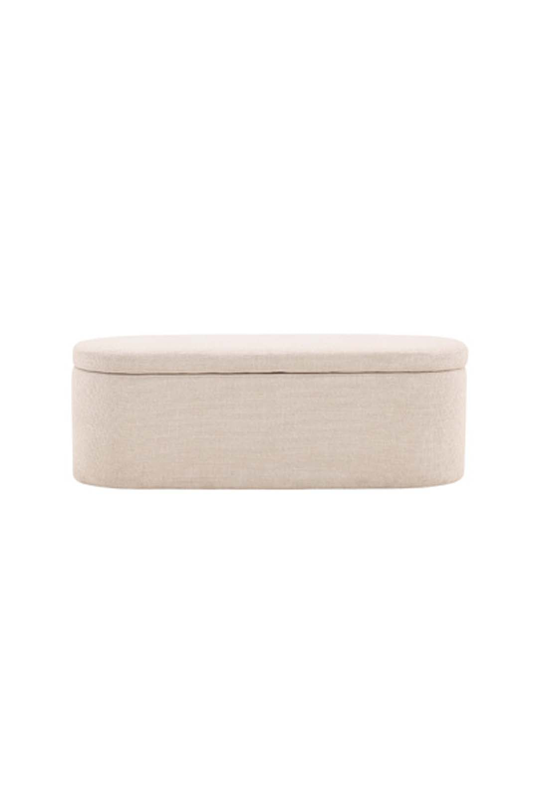 Bilbao puf 50 x 47 cm med opbevaring