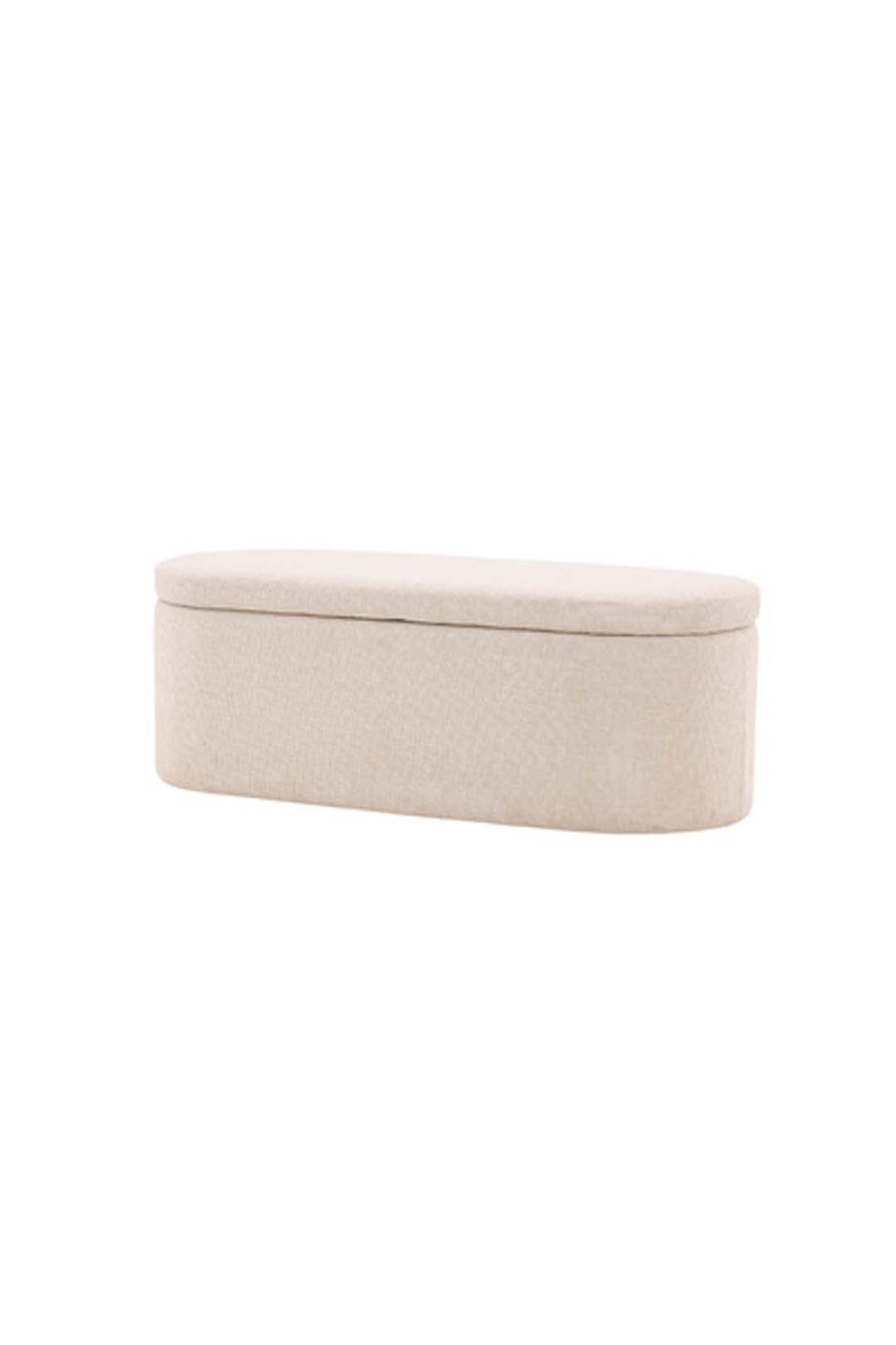 Bilbao puf 50 x 47 cm med opbevaring