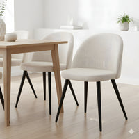Fløjl Beige