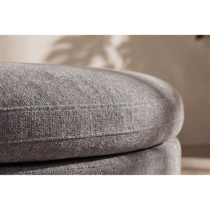 Innsbruck chaiselongsofa i bouclé, højrevendt, inkl. 7 puder - 312 cm bredde