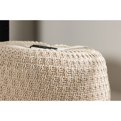 Marseille puf 60 x 35 cm i beige