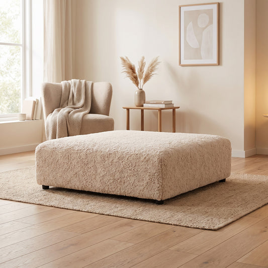 Bangkok puf 100 x 30 cm i beige