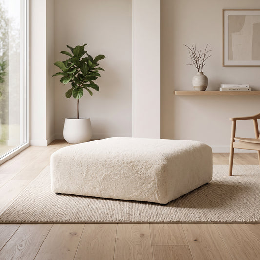 Washington puf 100 x 30 cm i beige