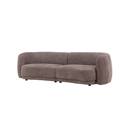 San Francisco 3-personers sofa 268 x 80 cm i brun
