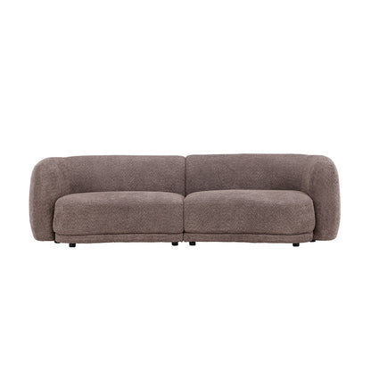 San Francisco 3-personers sofa 268 x 80 cm i brun