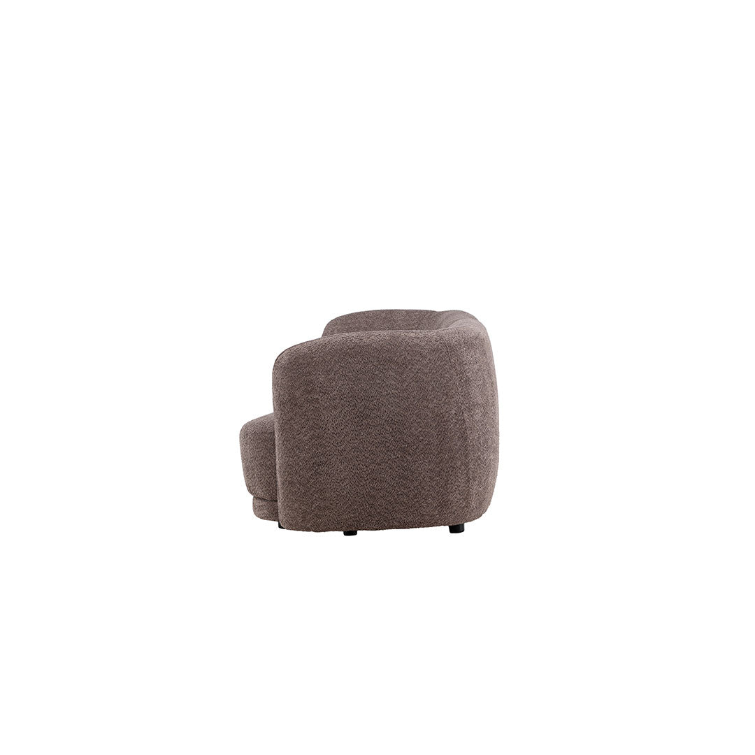 San Francisco 3-personers sofa 268 x 80 cm i brun