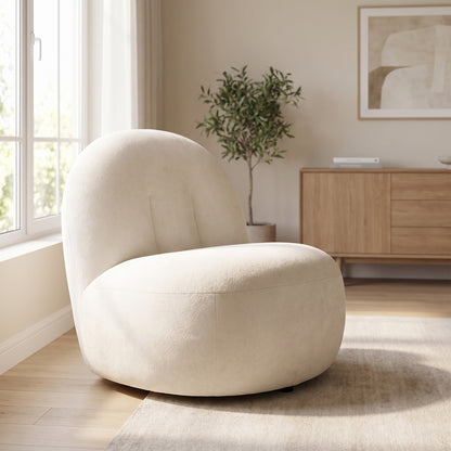 Lænestol Utrecht, polyester/stof, 65 x 87 x 61 cm
