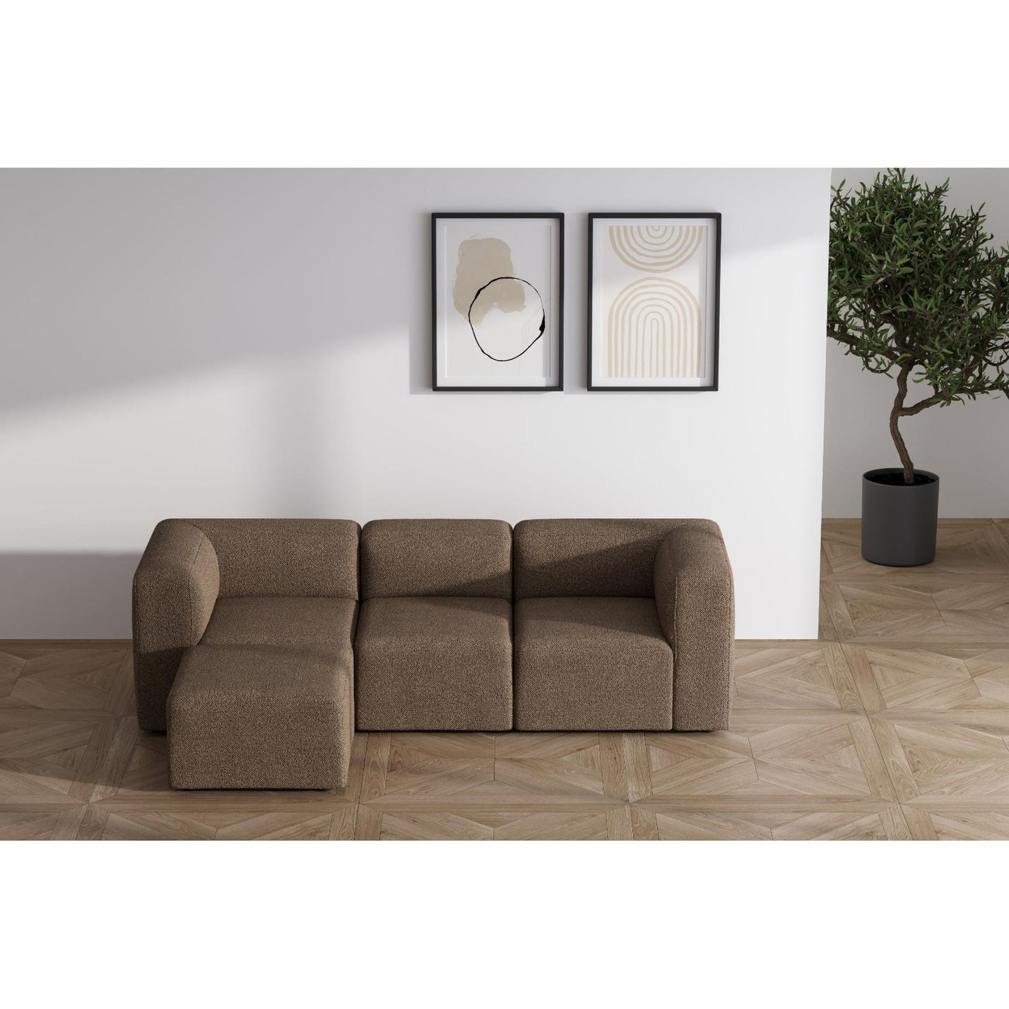 Warszawa chaiselongsofa venstrevendt 257 x 64 cm