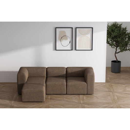 Warszawa chaiselongsofa med vendbar chaiselong, venstre- eller højrevendt, 257 x 64 cm