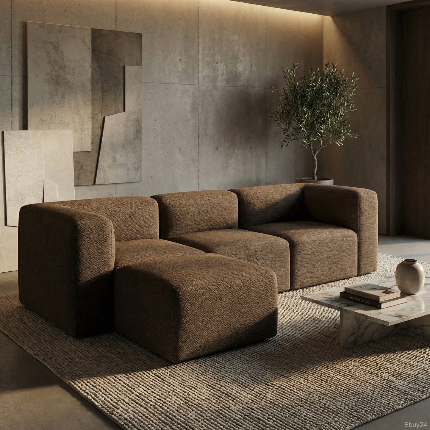 Warszawa chaiselongsofa venstrevendt 257 x 64 cm