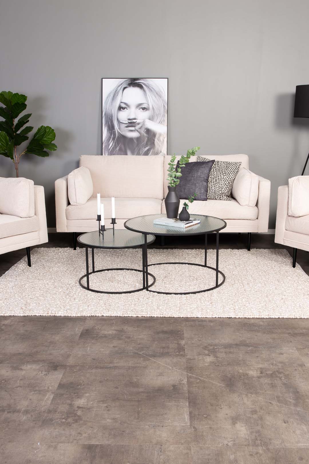 Dublin 3-personers sofa 203 x 84 cm