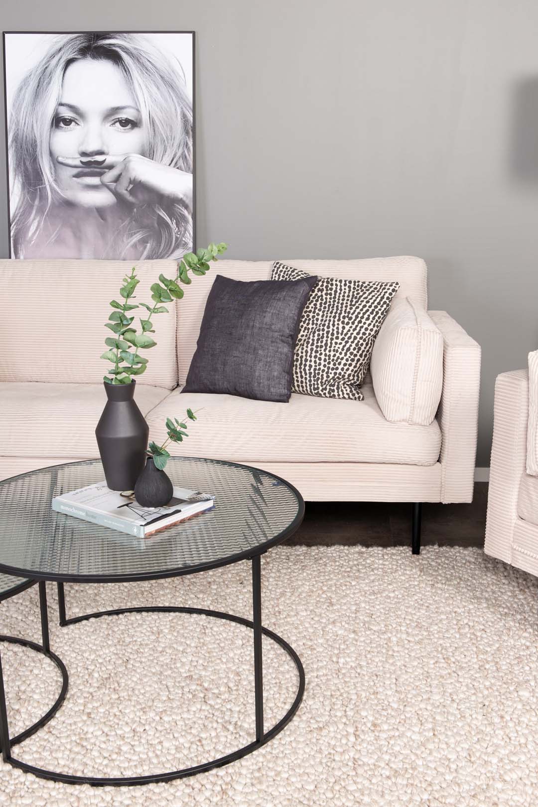 Dublin 3-personers sofa 203 x 84 cm