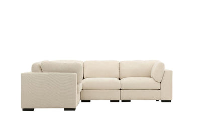 Torino hjørnesofa 298 x 86 cm i beige