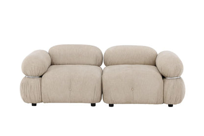Stockholm 2-personers sofa 190 x 70 cm i beige