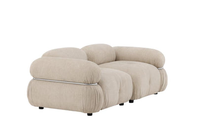 Stockholm 2-personers sofa 190 x 70 cm i beige