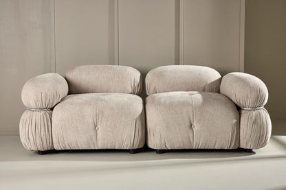 Stockholm 2-personers sofa 190 x 70 cm i beige