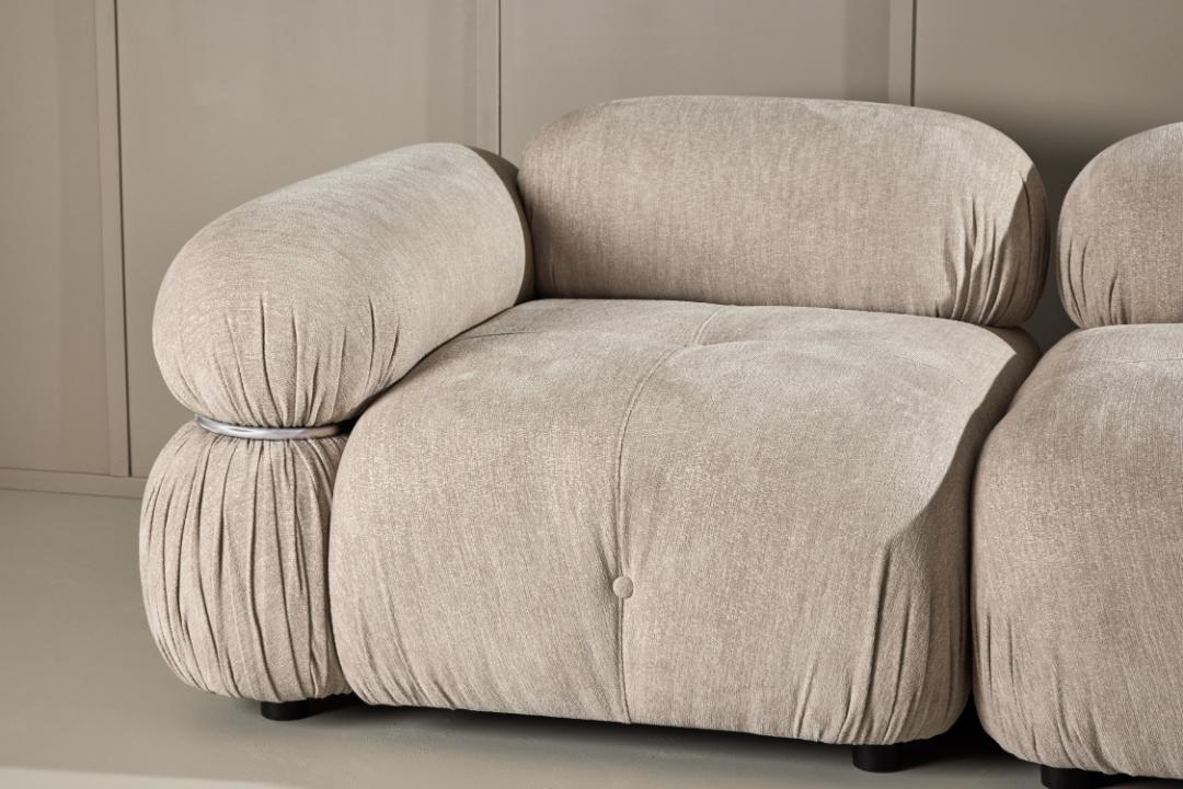 Stockholm 2-personers sofa 190 x 70 cm i beige