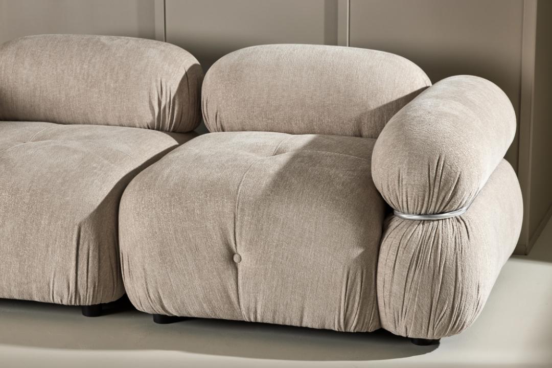 Stockholm 2-personers sofa 190 x 70 cm i beige