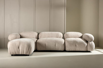 Stockholm hjørnesofa 285 x 70 cm i beige